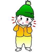 赤ちゃんのほっぺ