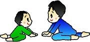 ハイハイに逆戻り