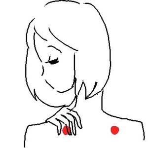 肩井ツボ